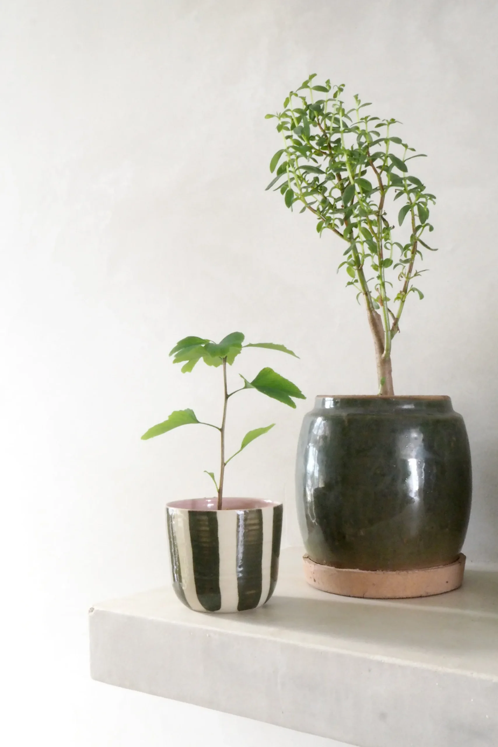 Berit, olivengrøn ø12 cm