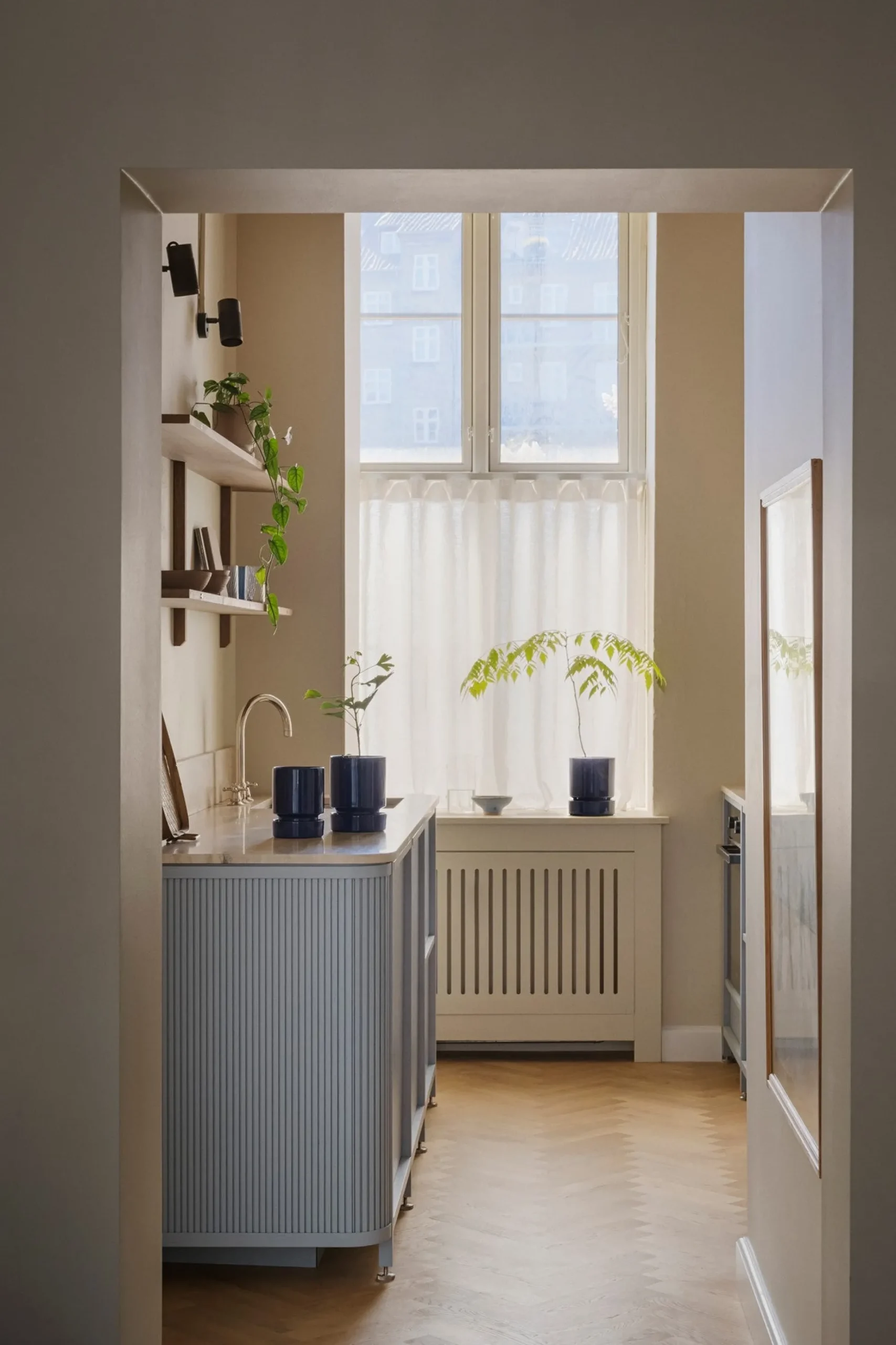 Hoff krukke, Sapphire Blue