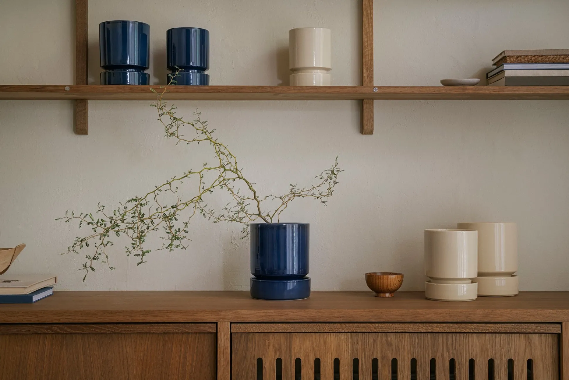 Hoff krukke, Sapphire Blue