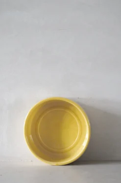 Hoff underskål, glaseret Pale Yellow