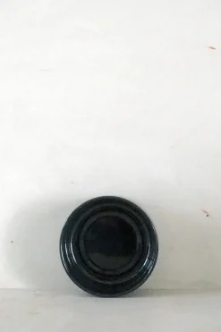 Hoff underskål, glaseret Sapphire Blue