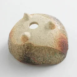 Japansk bonsai krukke, håndlavet, brun