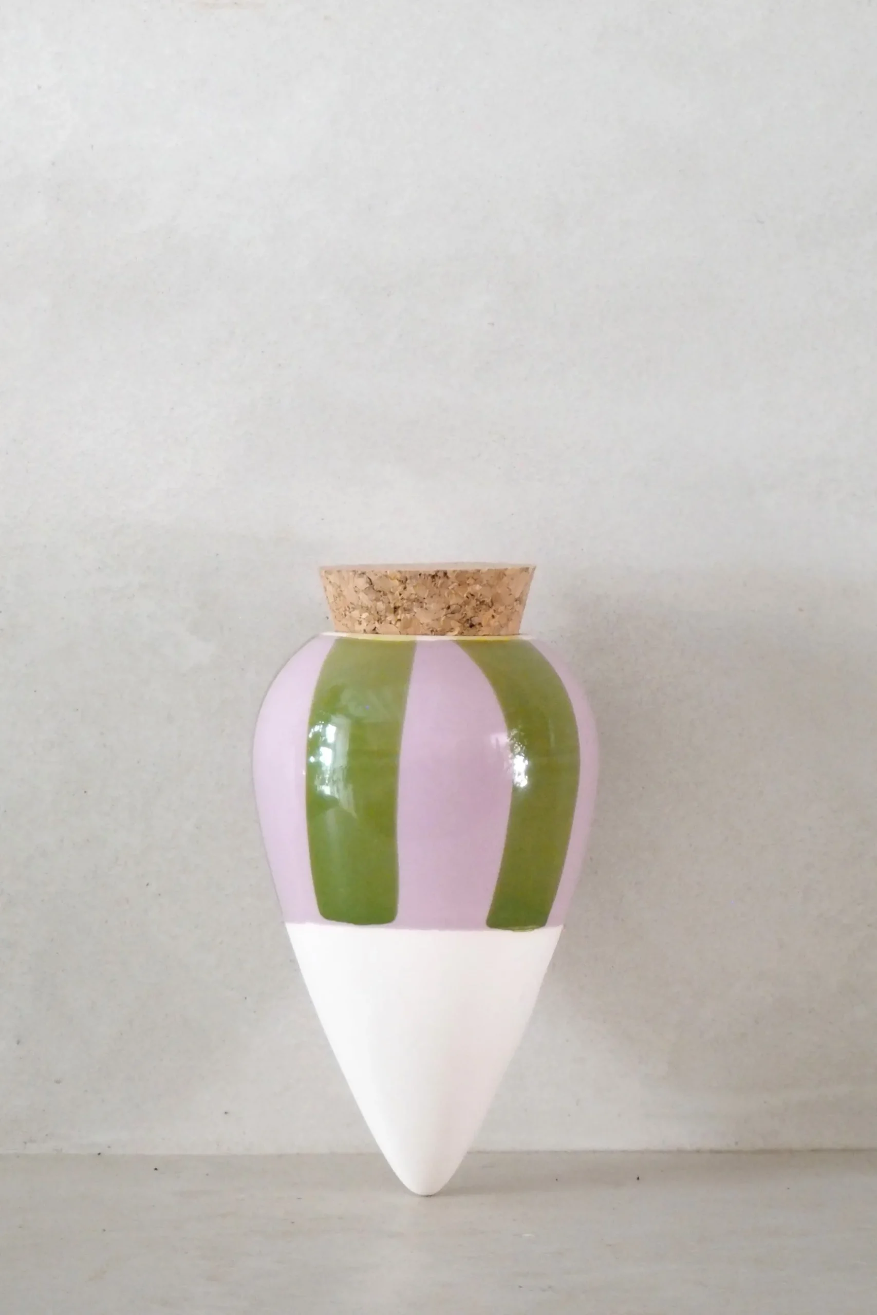 Olla selvvander - lilla/grøn