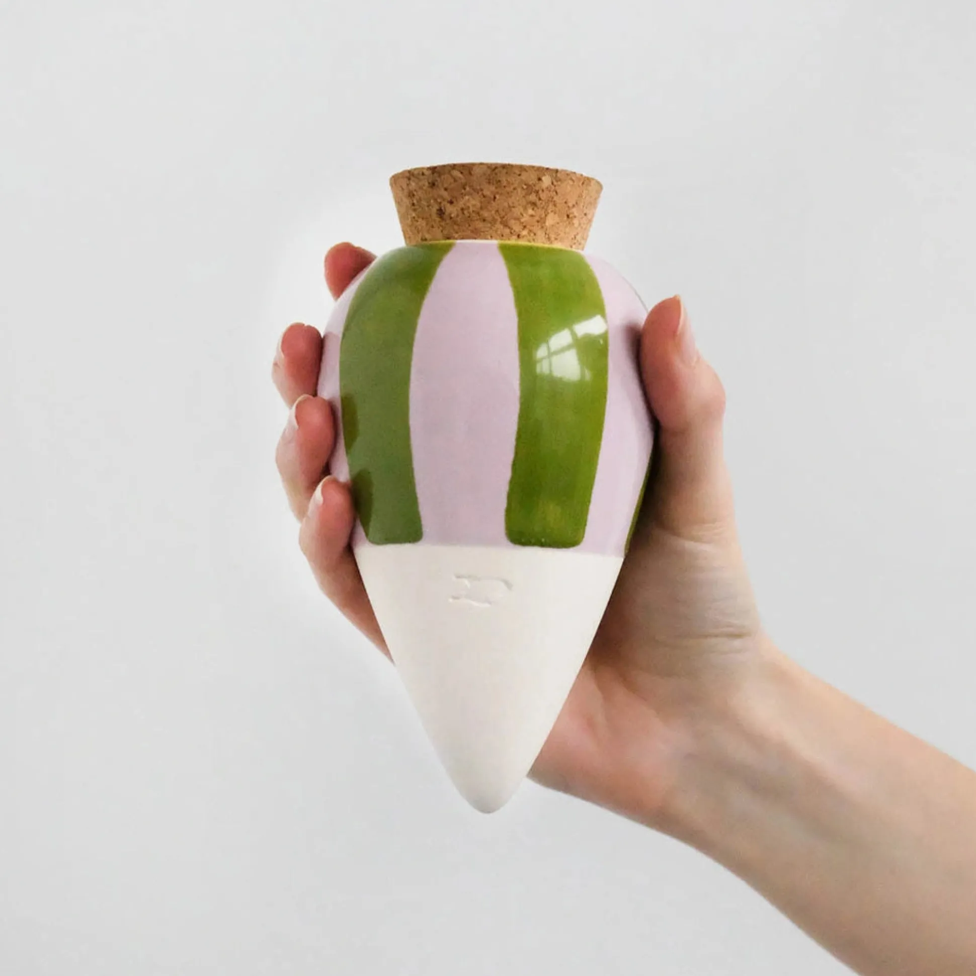 Olla selvvander - lilla/grøn