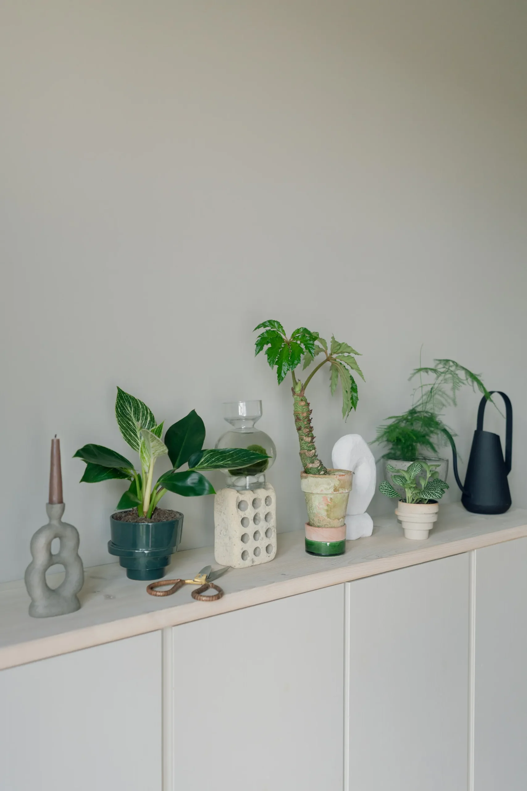 Stabel krukke, mørkegrøn