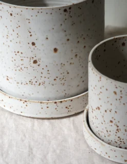 V.O krukke - hvid, large